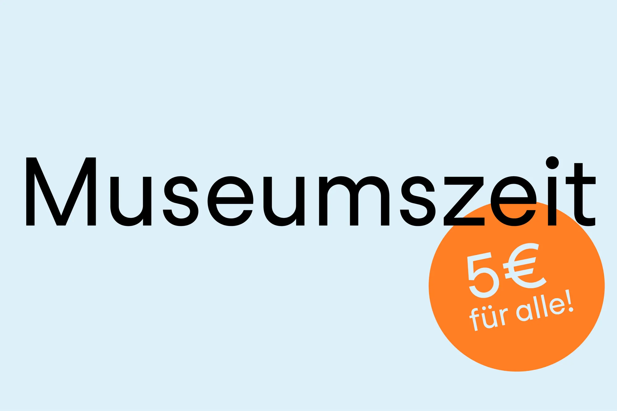 Museumszeit am Sonntag