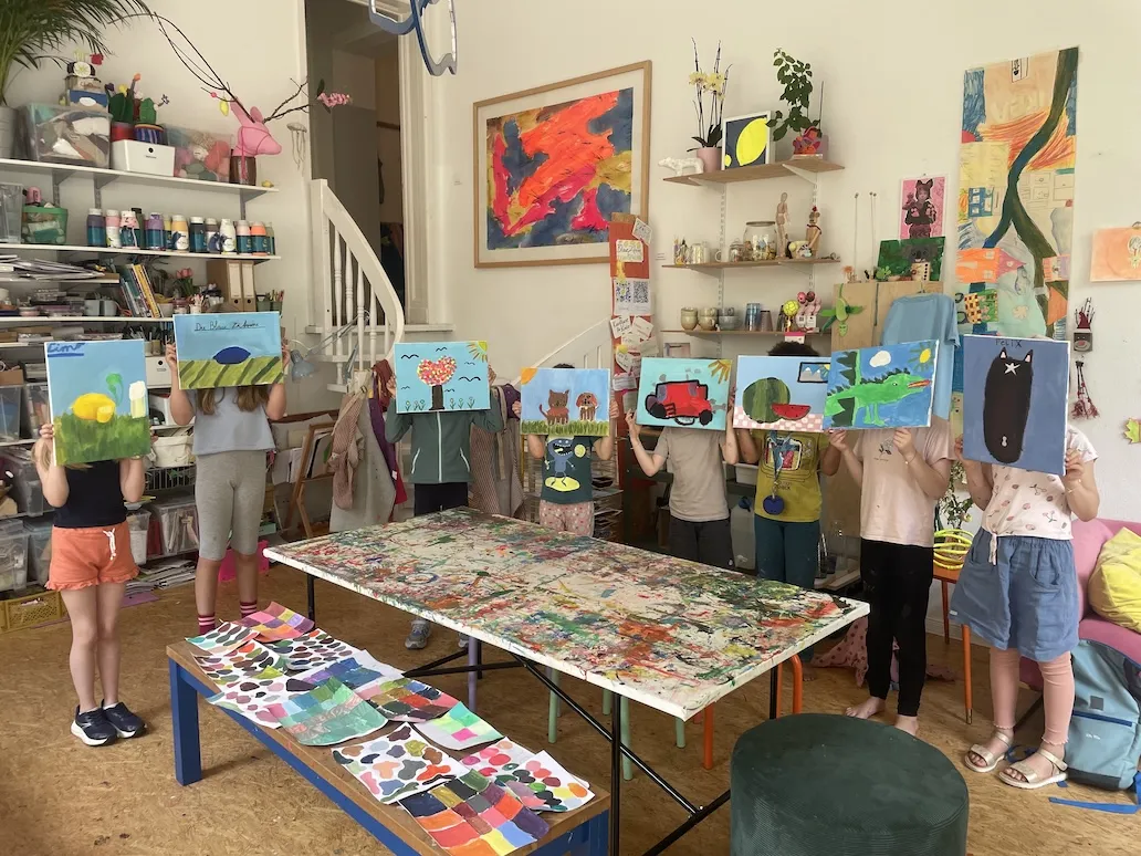 Malerei-Workshop mit Sophia