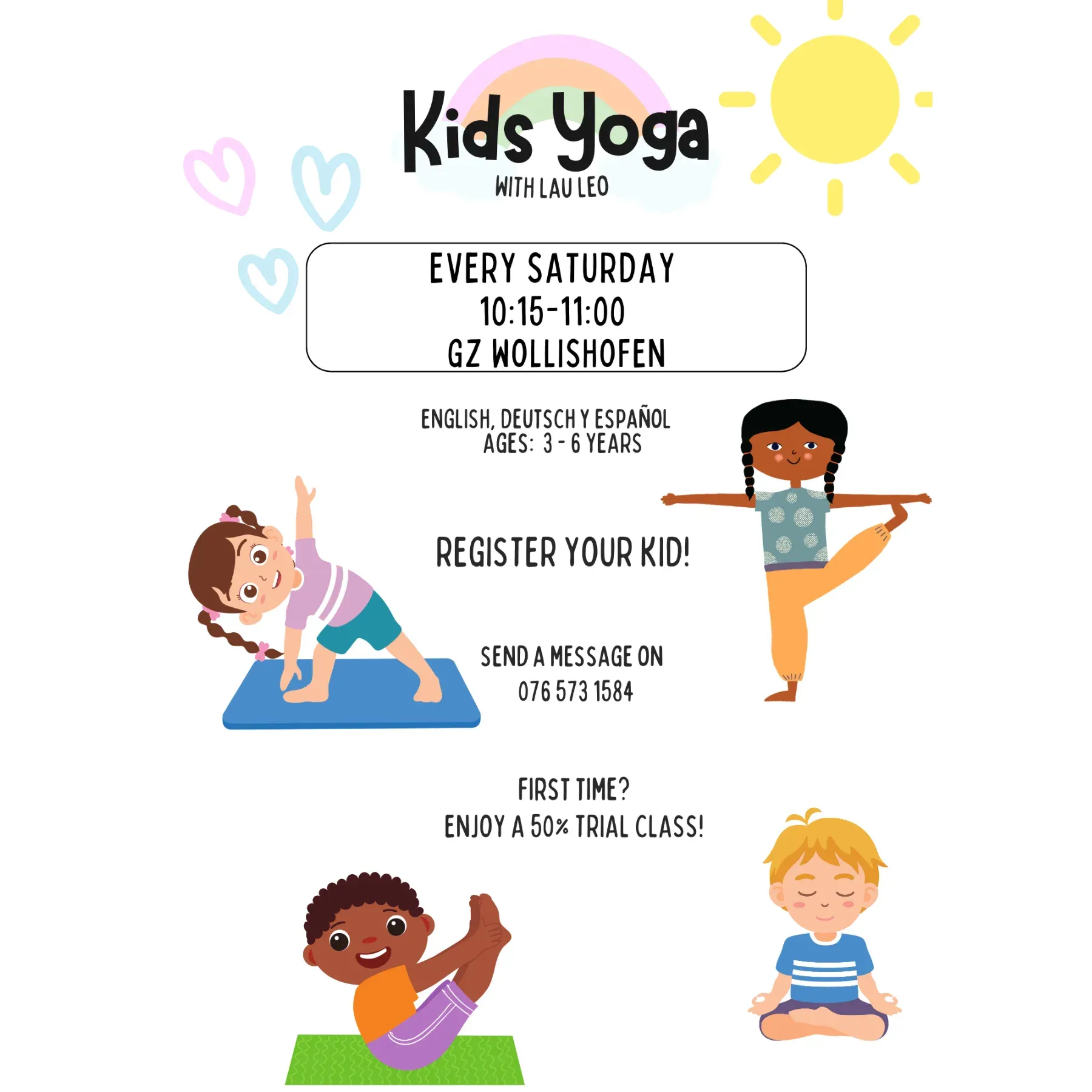 KIDS YOGA, GZ Wollishofen