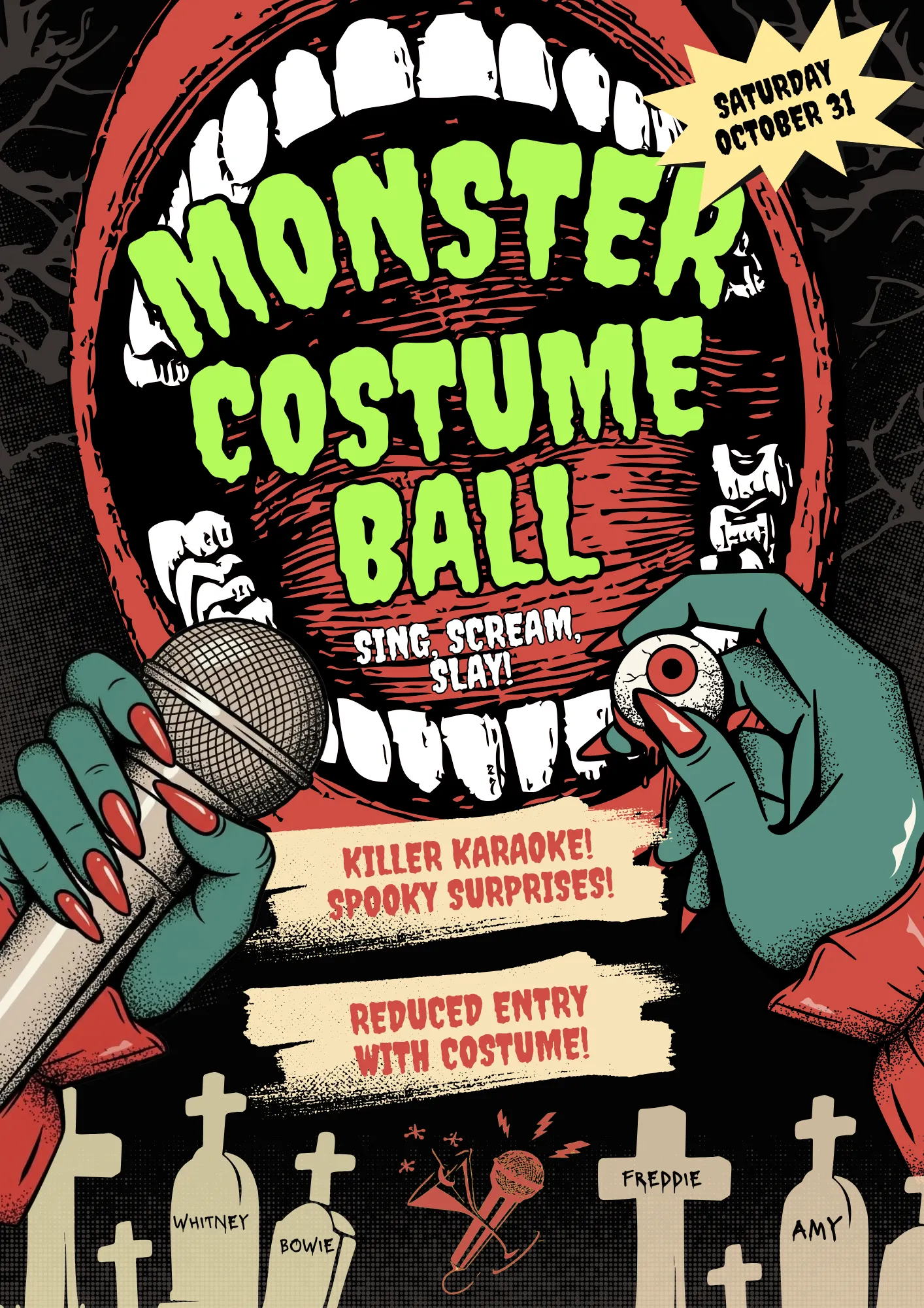MONSTER COSTUME BALL