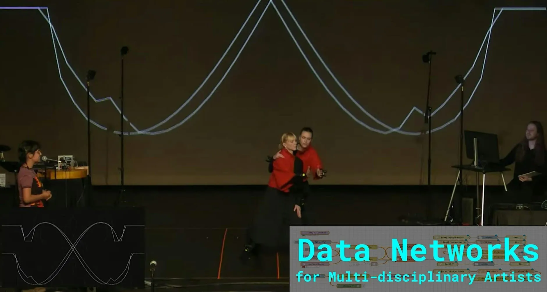 Simple Data Networks for Multidisciplinary Artists