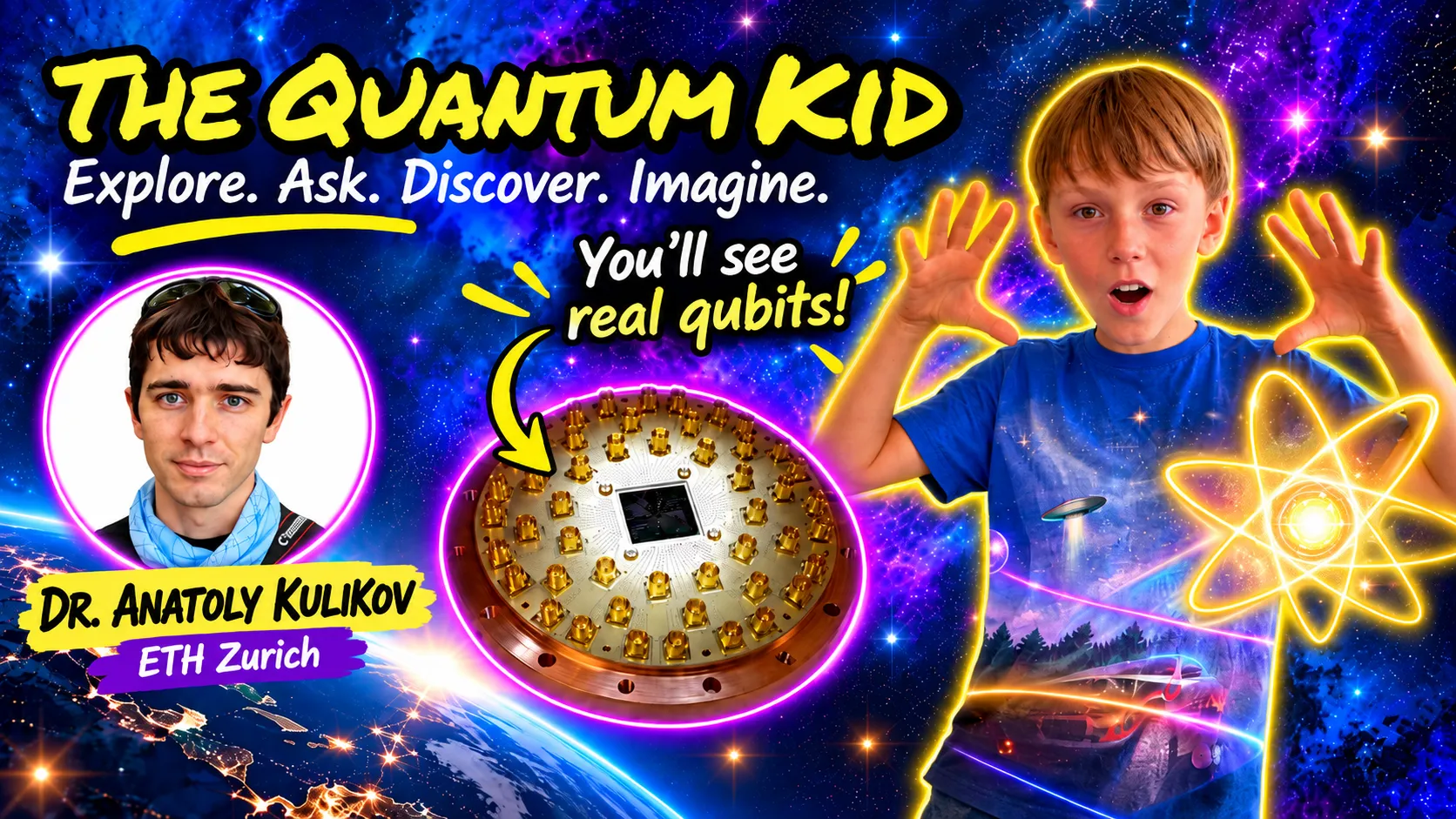 The Quantum Kid: Quantum and Space