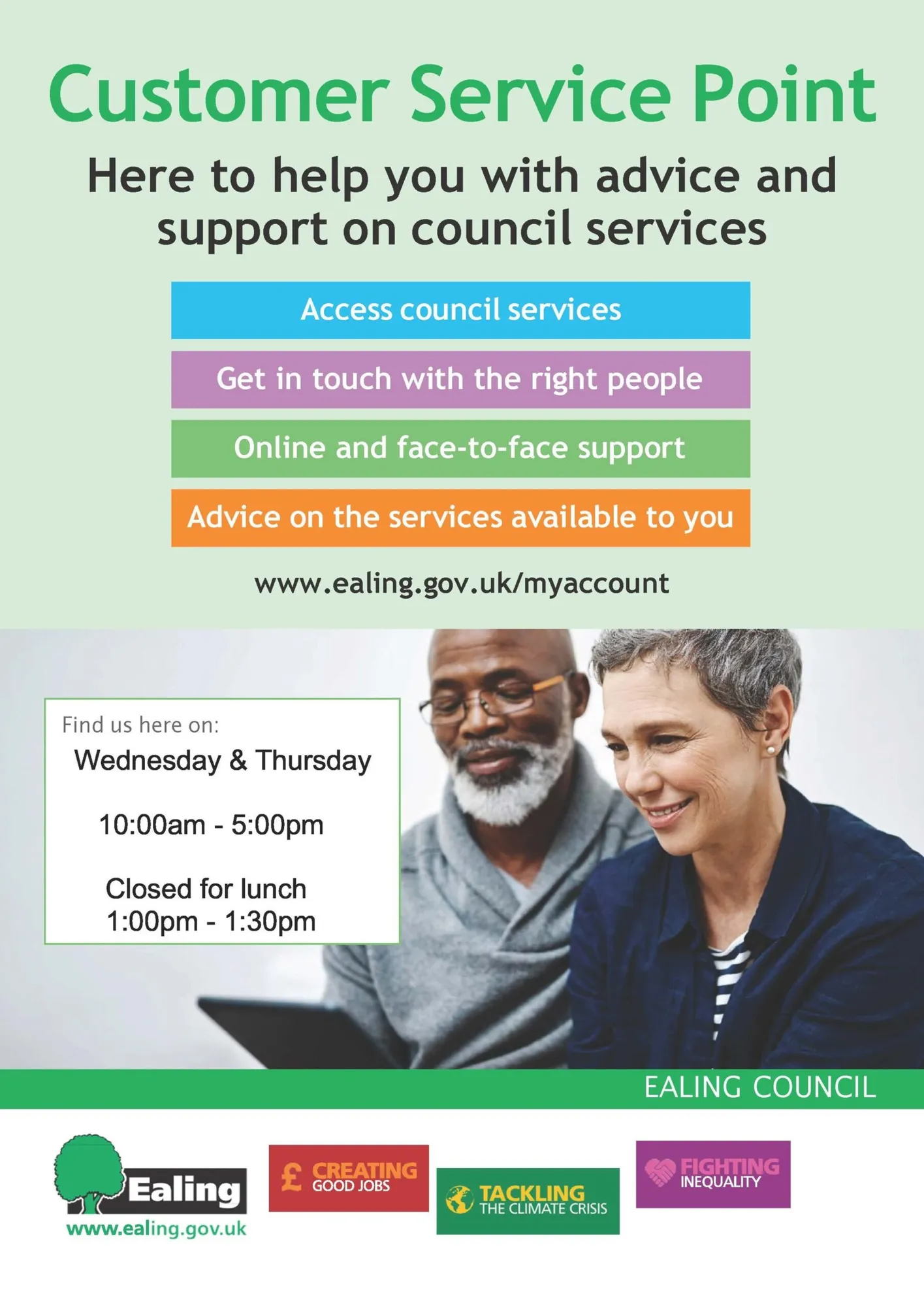 Customer Service Point