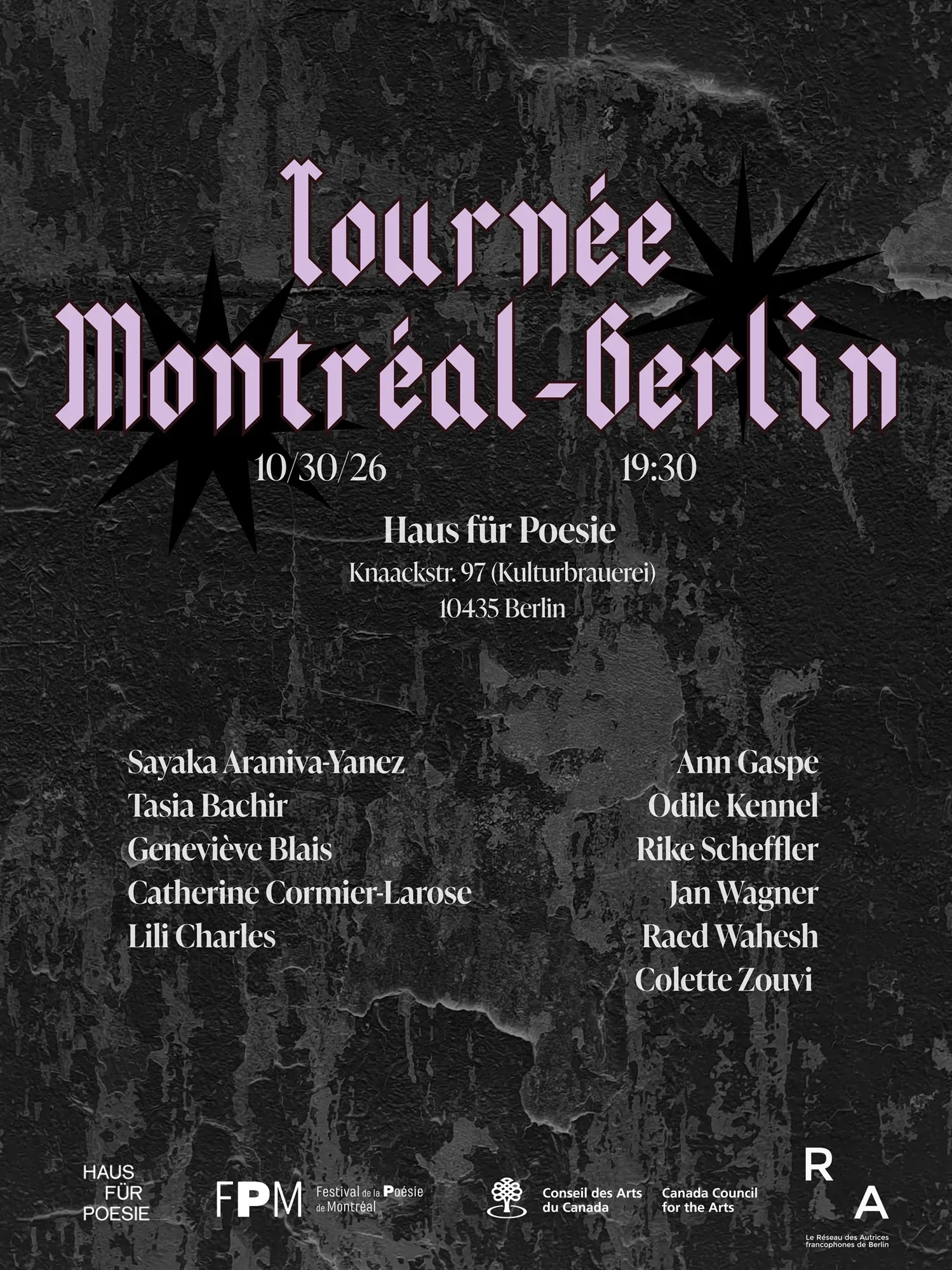 Tournée Montréal–Berlin