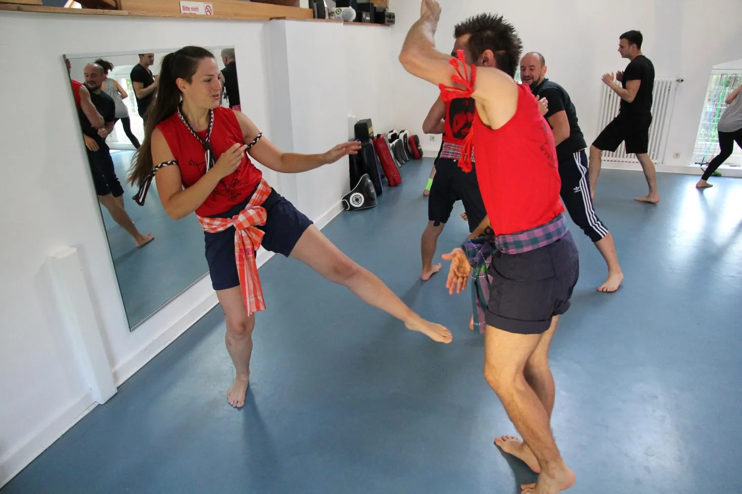 Training Muay Thai