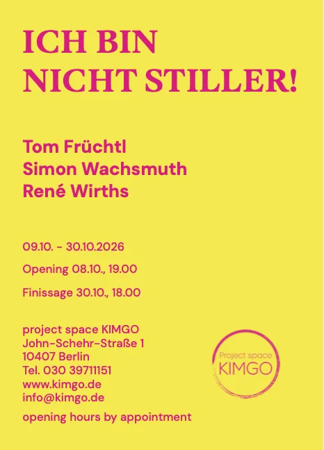 ICH BIN NICHT STILLER!