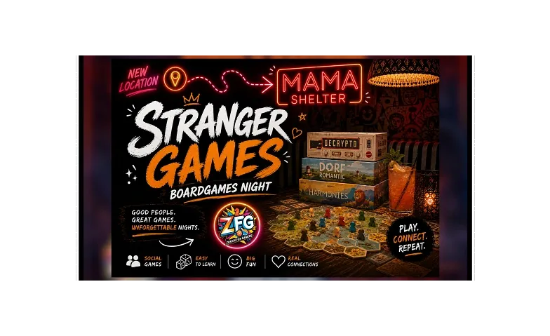 🎲 Stranger Games at Mama Shelter