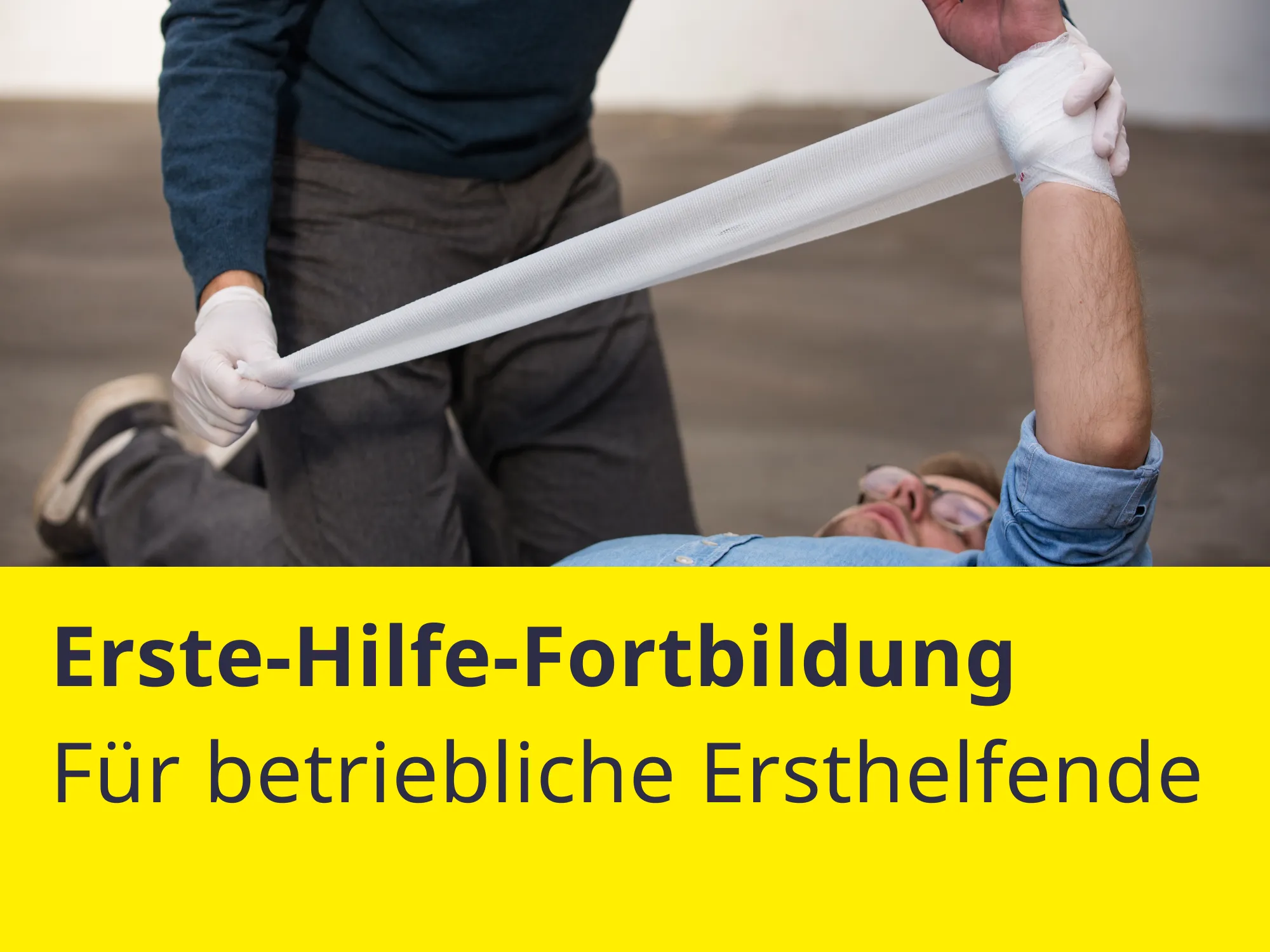 Betriebssanitäter:innen Fortbildung