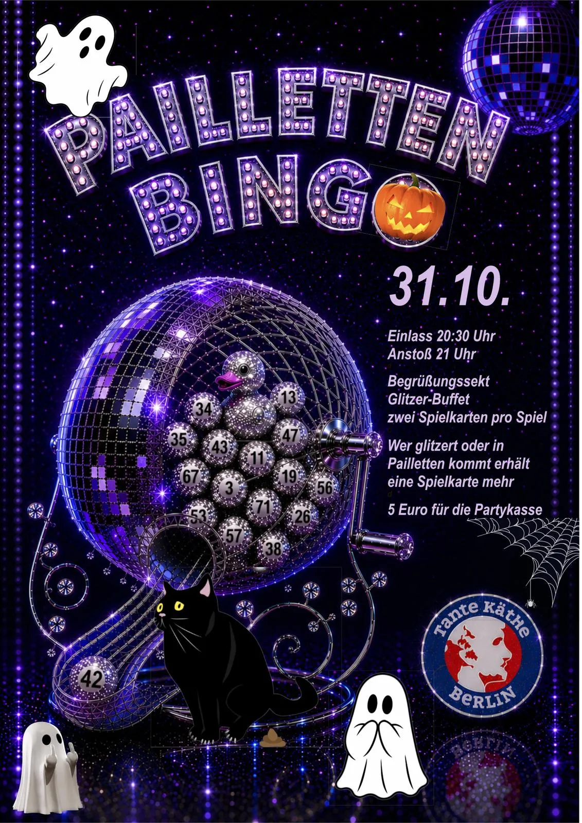 Pailletten-Bingo