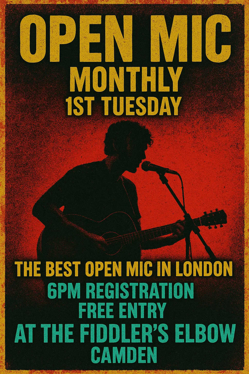 Open Mic - Bubblebath - ALL WELCOME