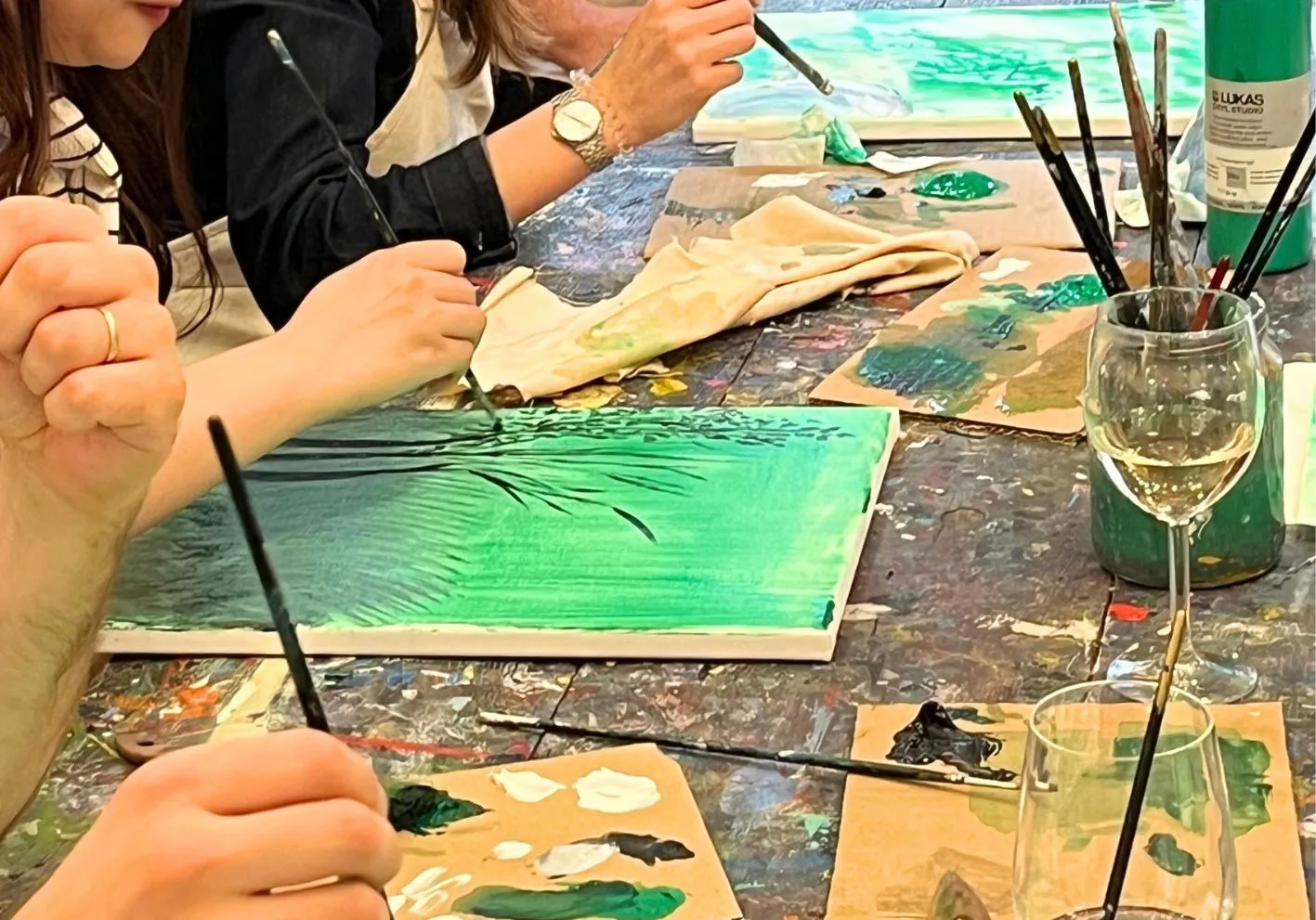 Acrylmalerei