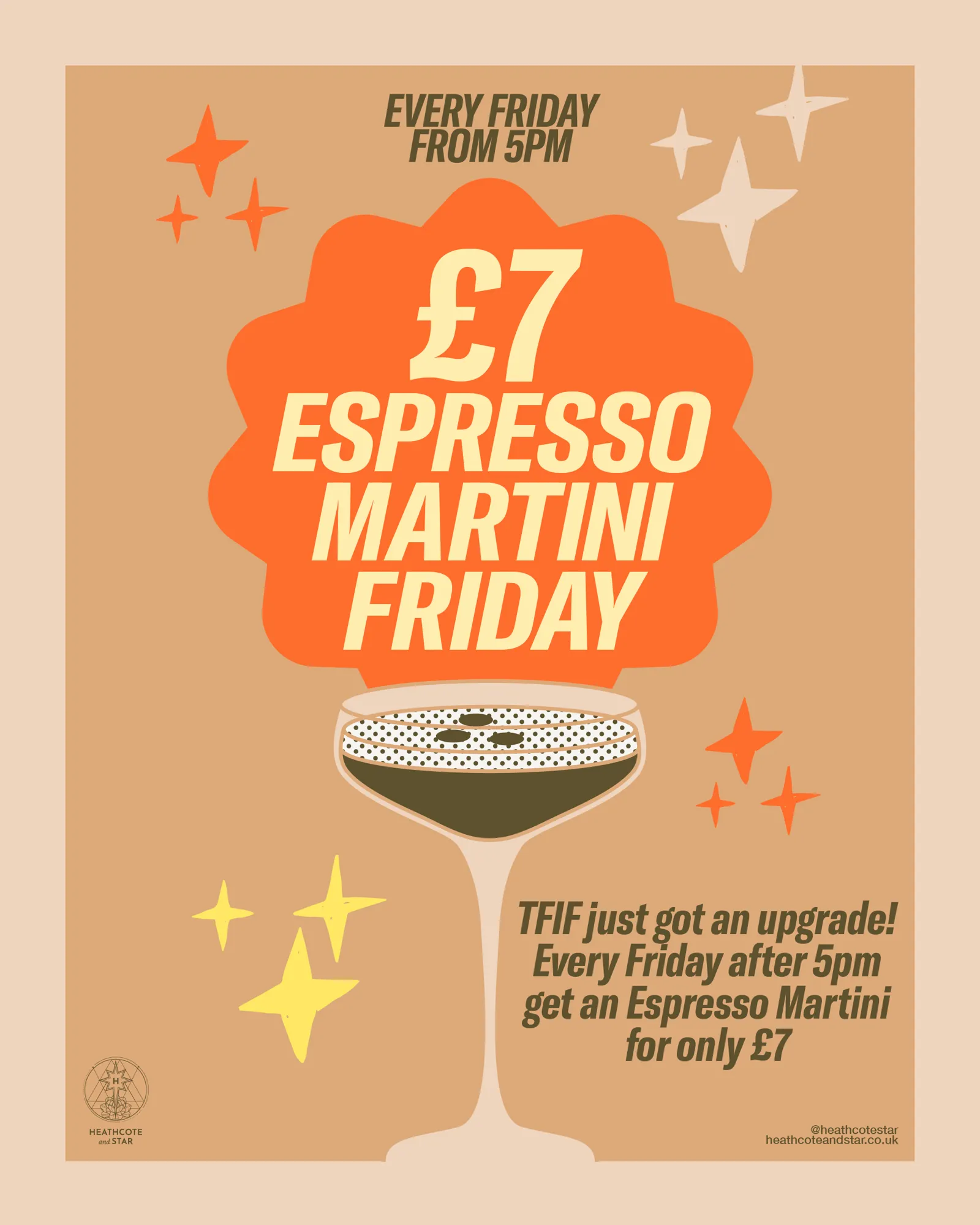 £7 Espresso Martini Friday